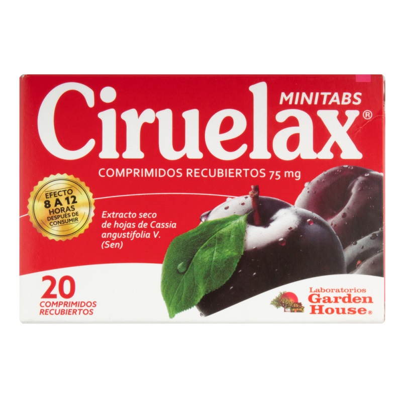 CIRUELAX MINITABS 20 COMPRIMIDOS