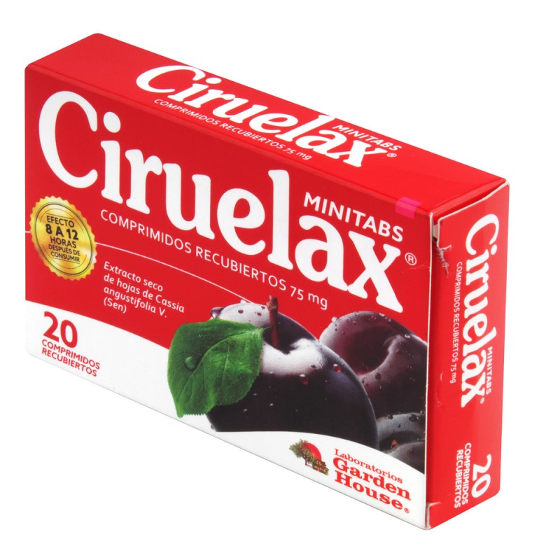 CIRUELAX MINITABS 20 COMPRIMIDOS - Imagen 2