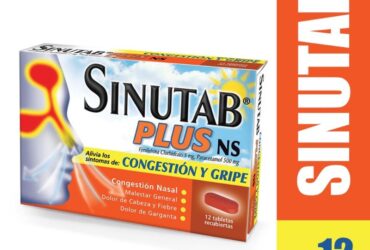 SINUTAB PLUS NS 12 TABLETAS