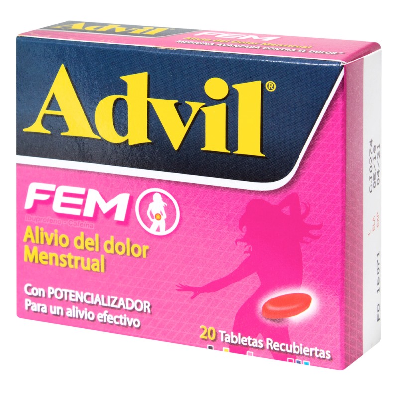 ADVIL FEM 20 TABLETAS - Imagen 2