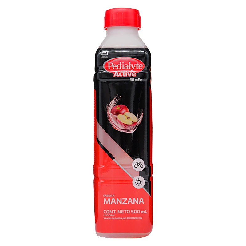 PEDIALYTE ZINC 30 MANZANA 500 ML(PDC)