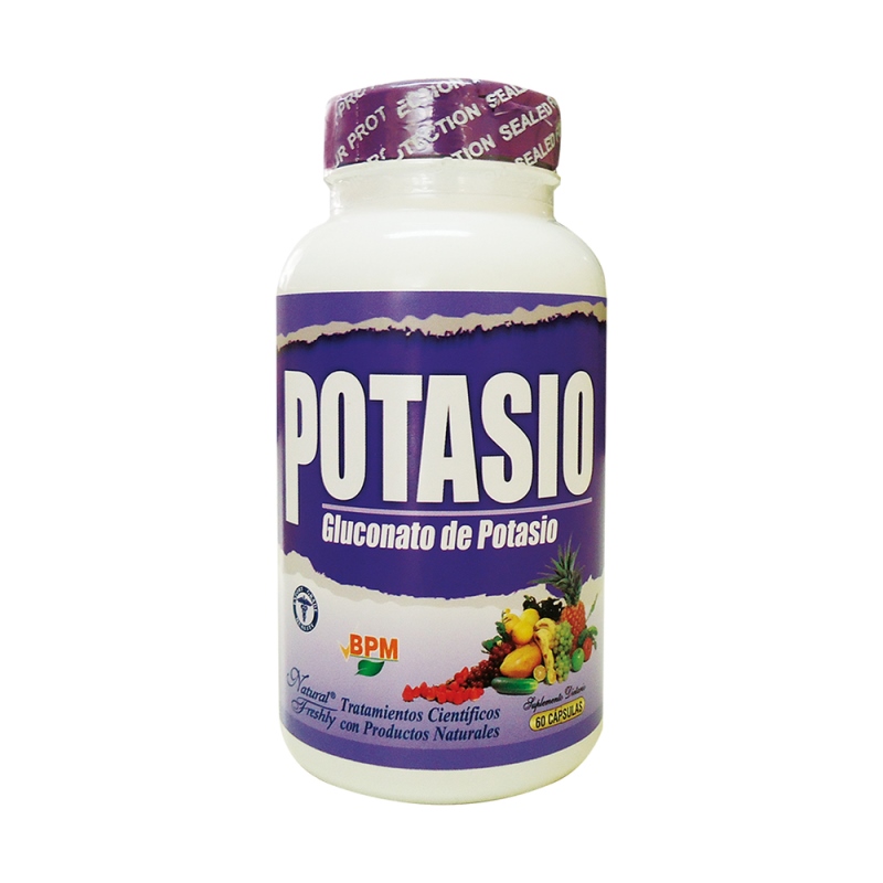 POTASIO NATURAL 60 CAPSULAS