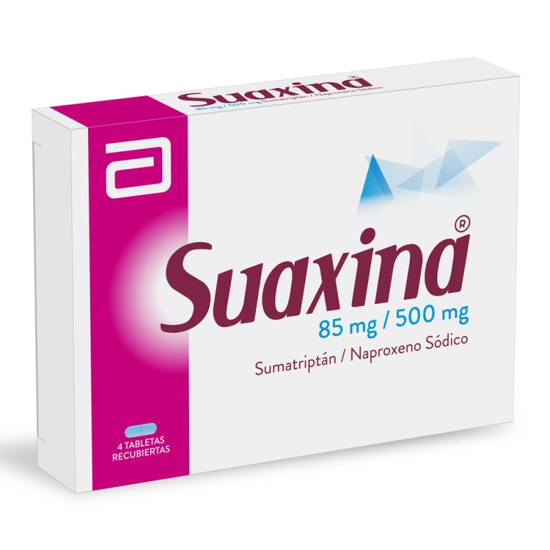 SUAXINA 85/500 MG 4 TABLETAS