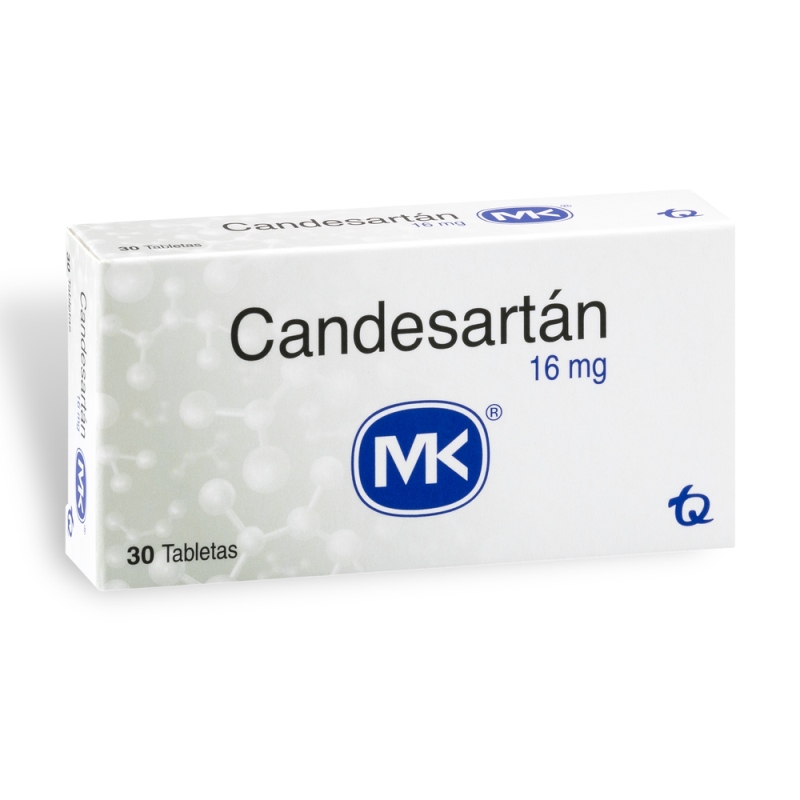 CANDESARTAN 16 MG 30 TABLETAS MK(P)33696 - Imagen 2