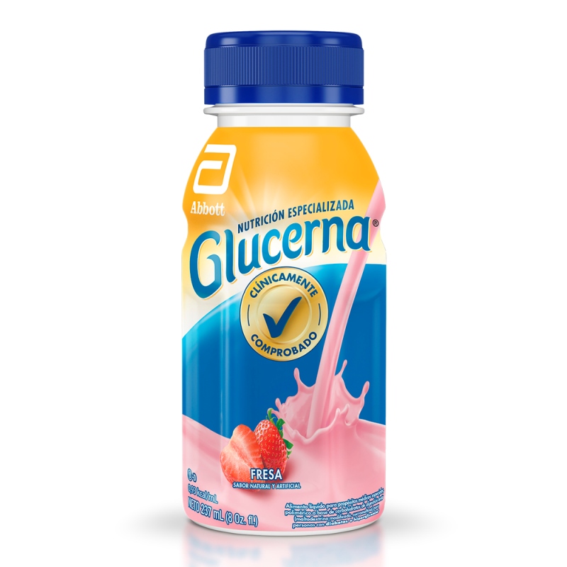 GLUCERNA LIQ.FRESA BOT.237 ML (PDC)