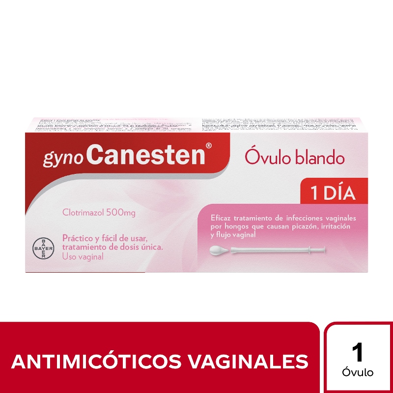 GYNOCANESTEN 500 MG 1 OVULO
