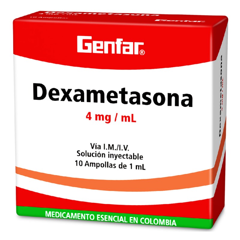 DEXAMETASONA 4 MG/1ML 10 AMPOLLAS GF - Imagen 2