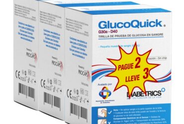 TIRAS REA.GLUCOQUICK 50 PG 2 LL3(A)(3%+)