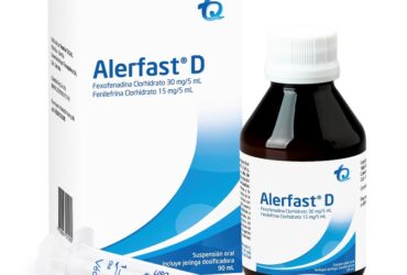ALERFAST D SUSPENSION ORAL 90 ML(3%+)