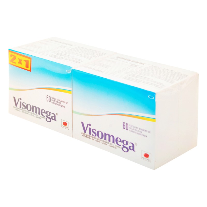 VISOMEGA 60 CAPSULAS BLAND PC 2X1 (A) - Imagen 2