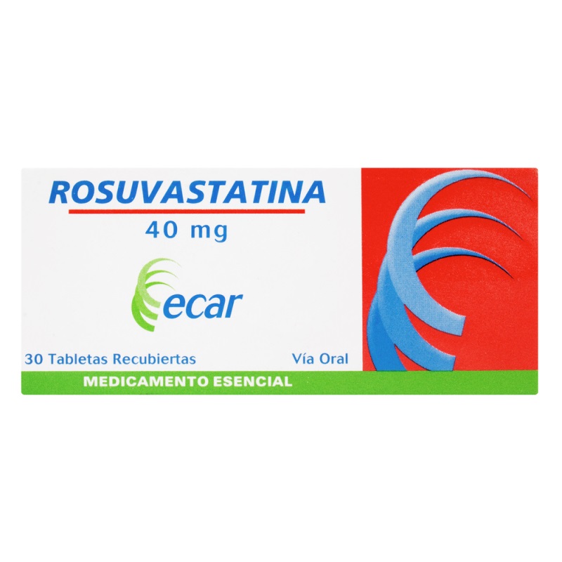 ROSUVASTATINA 40MG 30 TBS ECAR (A)(3%+)