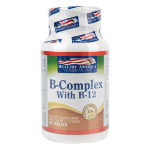 B-COMPLEX WITH B-12 90 CAPSULAS IVA
