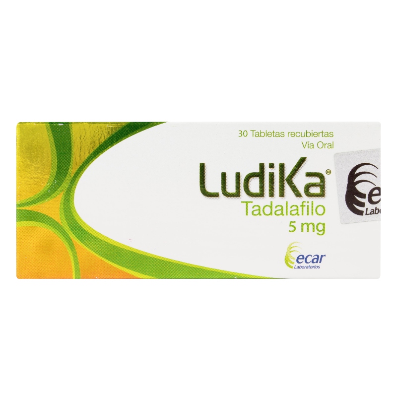 LUDIKA TADALAFILO 5 MG 30 TBS ECAR(PAE)