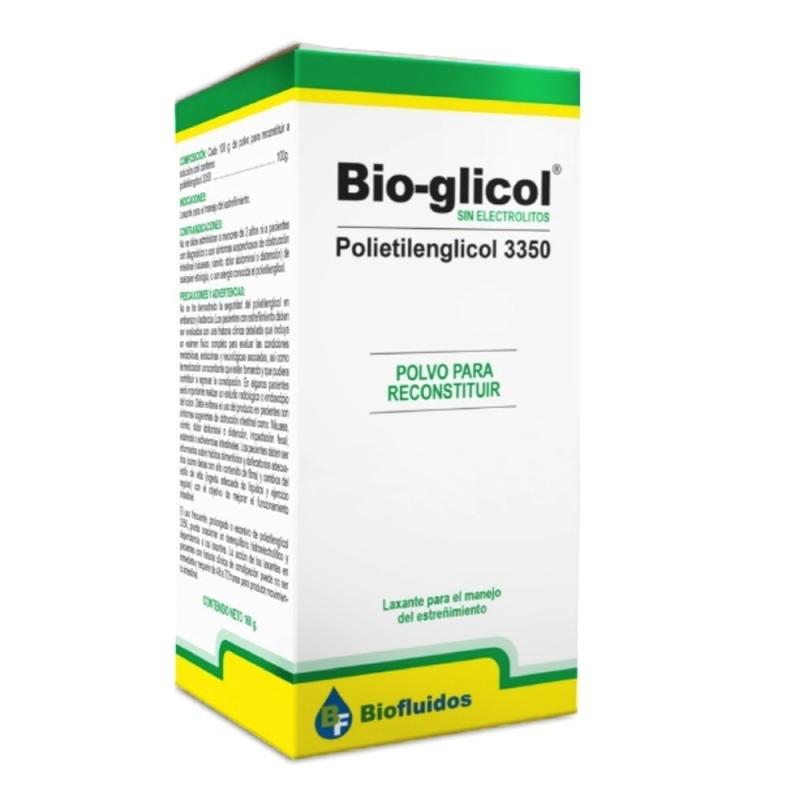 BIO GLICOL S.ELECTROLITOS POLVO 160 GR
