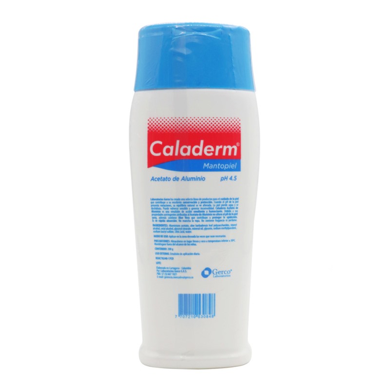 CALADERM MANTOPIEL ALOE VERA 200 GR
