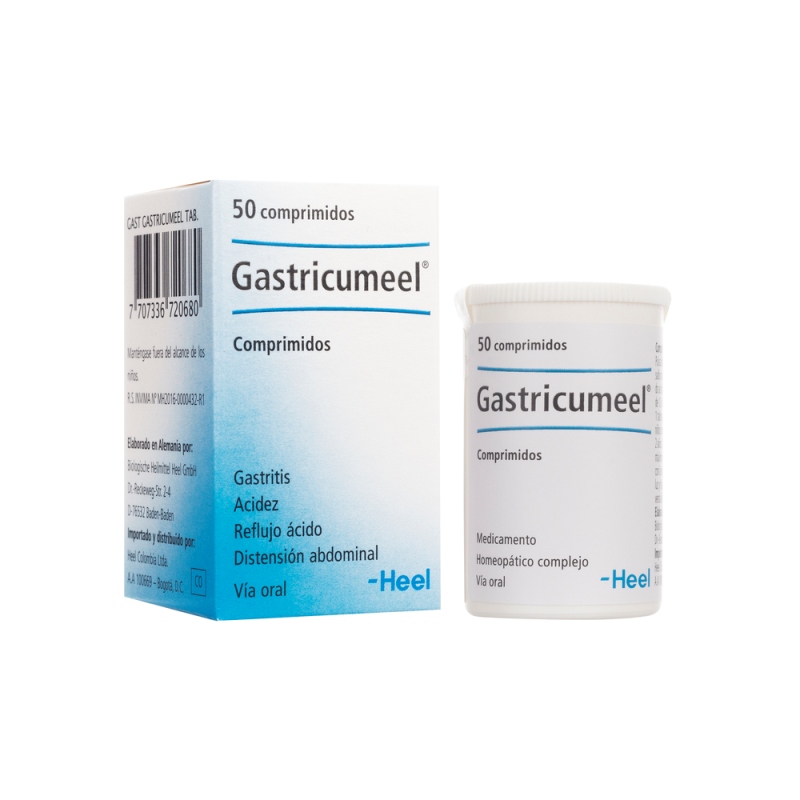 GASTRICUMEEL 60 MG 50 COMPRIMIDOS - Imagen 3