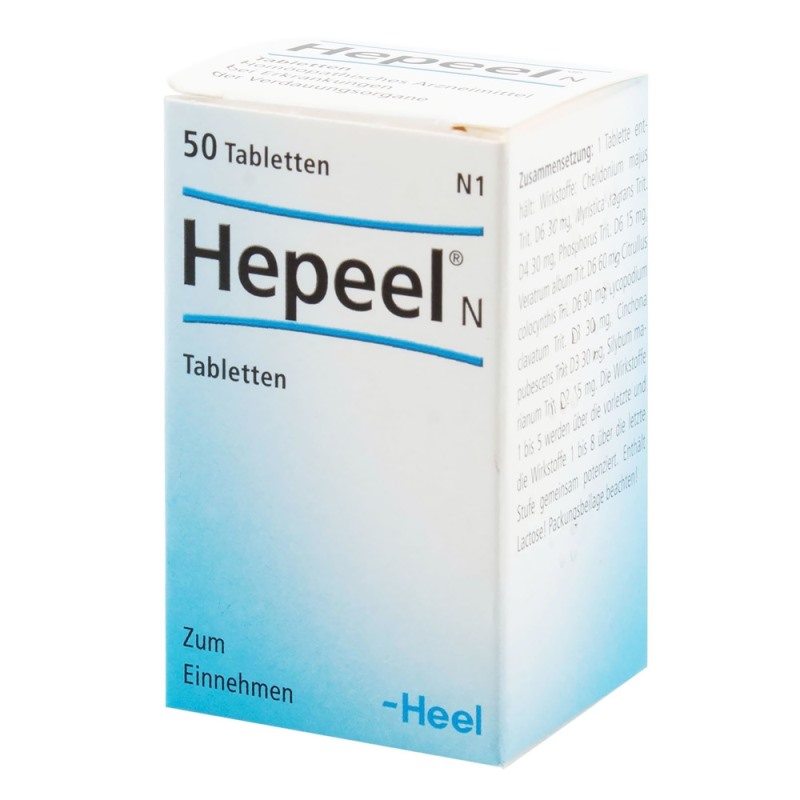 HEPEEL 90 MG 50 TABLETAS - Imagen 2
