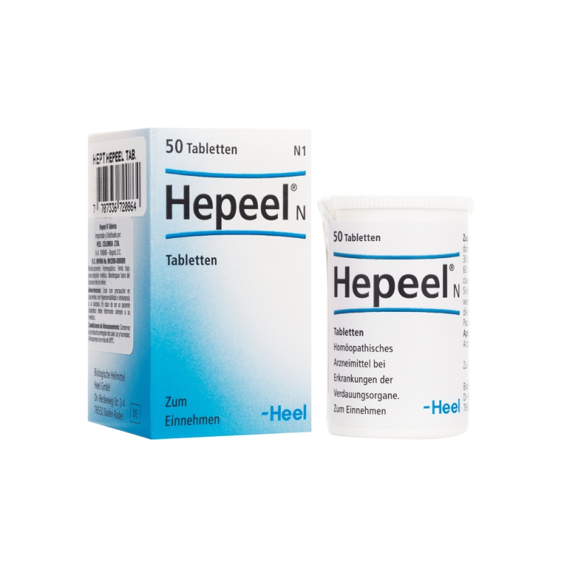 HEPEEL 90 MG 50 TABLETAS - Imagen 3