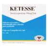 KETESSE 50 MG INYECTABLE 3 AMPOLLAS(3%+)