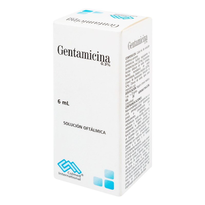 GENTAMICINA 0.3% OFTALMICA 6 ML PC