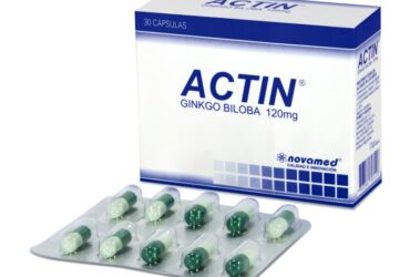 ACTIN 120 MG 30 CAPSULAS