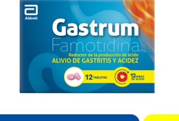 GASTRUM 10 MG 12 TABLETAS