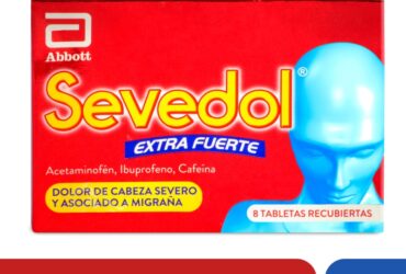 SEVEDOL EXTRA FUERTE 8 TABLETAS