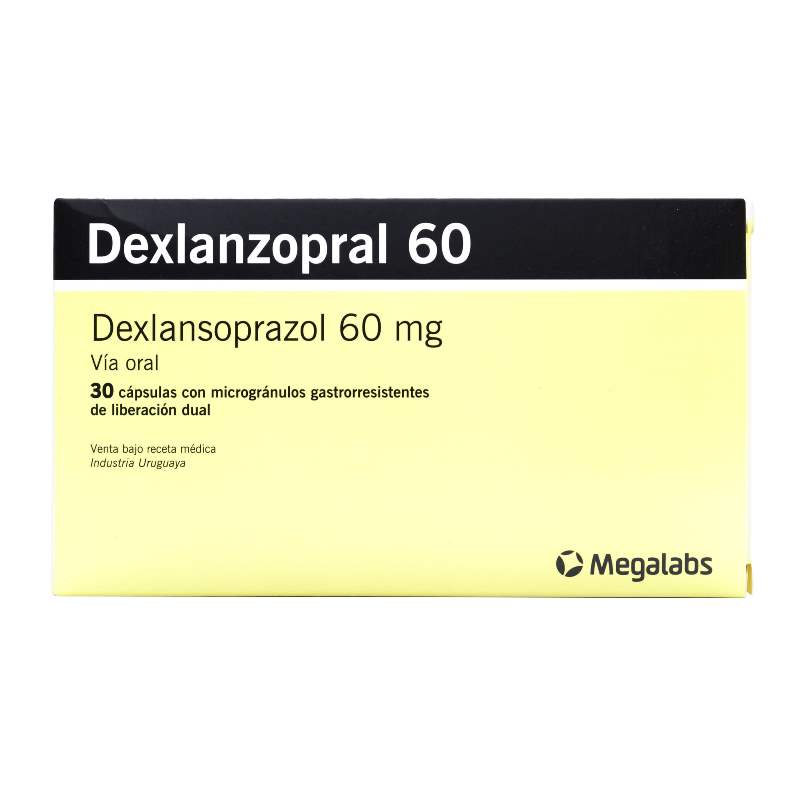 DEXLANZOPRAL 60 MG 30 CAPSULAS(3%+)(PAE)