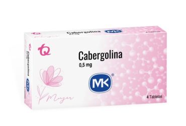 CABERGOLINA 0.5 MG 4 TABLETAS MK(P)37933