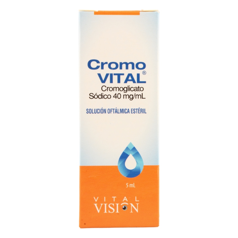 CROMOVITAL 4% OFTALMICO 5 ML VT