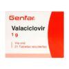VALACICLOVIR 1 GR 21 TABLETAS GF(3%+)