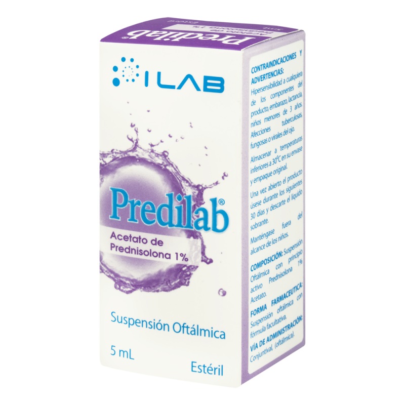 PREDILAB SUSPENSION OFTAL.5 ML - Imagen 2