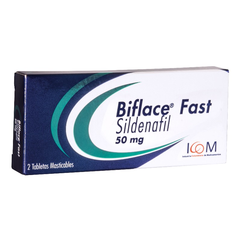 BIFLACE FAST 50MG 2TBS MASTIC ICOM MQ