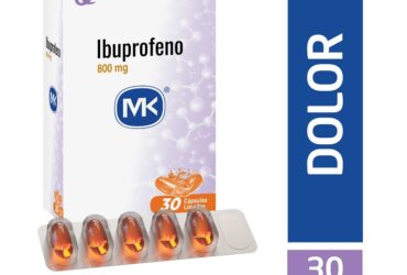 IBUPROFENO 800 MG 30 CAPSULAS BLANDAS MK