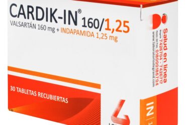 CARDIK-IN 160/1.25 MG 30 TABLETAS(PAE)