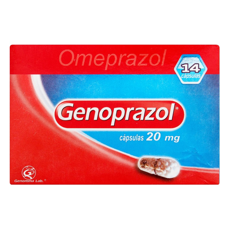 GENOPRAZOL 20 MG 14 CAPSULAS(SF)(P)13563