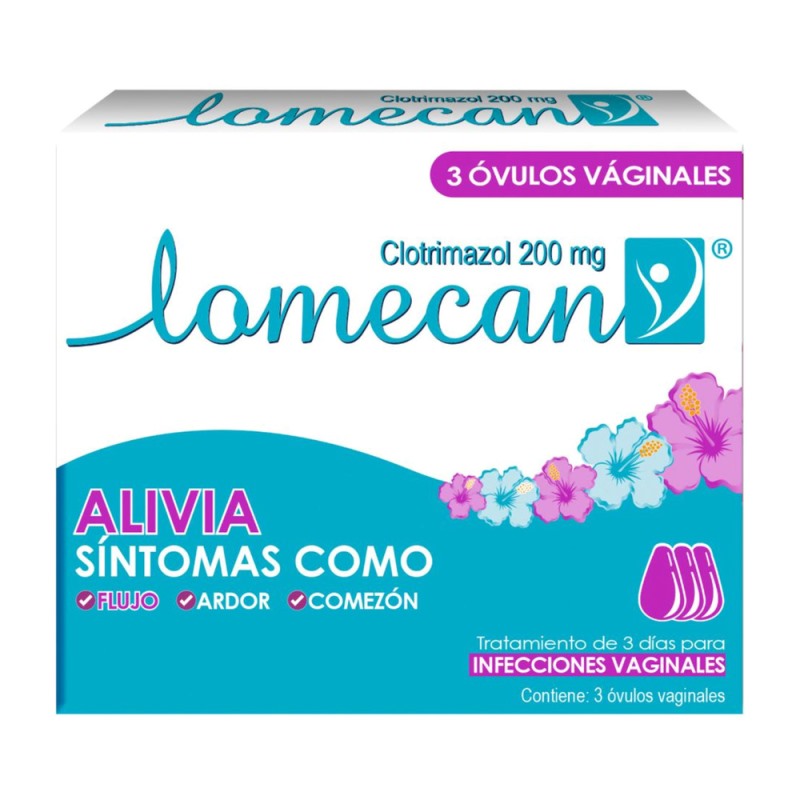 LOMECAN CLOTRIMAZOL 200MG 3 OVU.VAG.(SF)