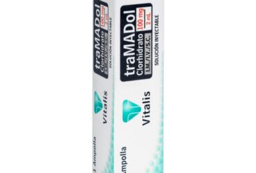 TRAMADOL 100MG/2ML 1 AMPOLLA VT