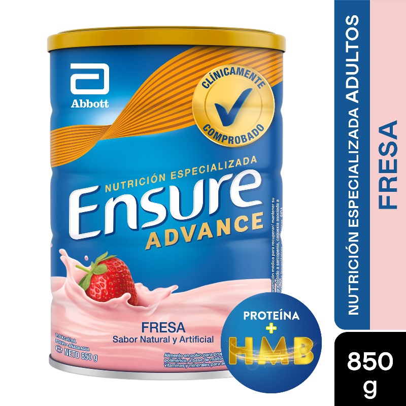 ENSURE ADVANCE FRESA 850 GR (PAE)(PDC)