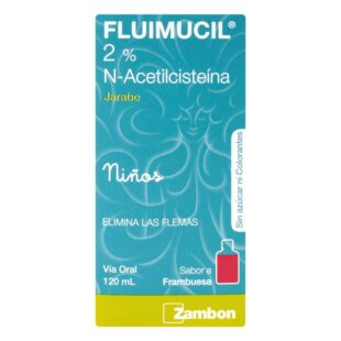 FLUIMUCIL NINOS JARABE 2% 120 ML.