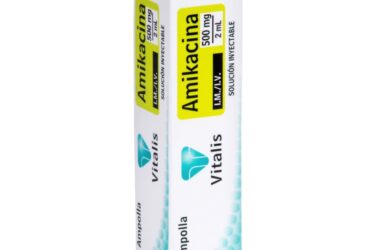 AMIKACINA 500MG/2 ML. 1 AMPOLLA VT
