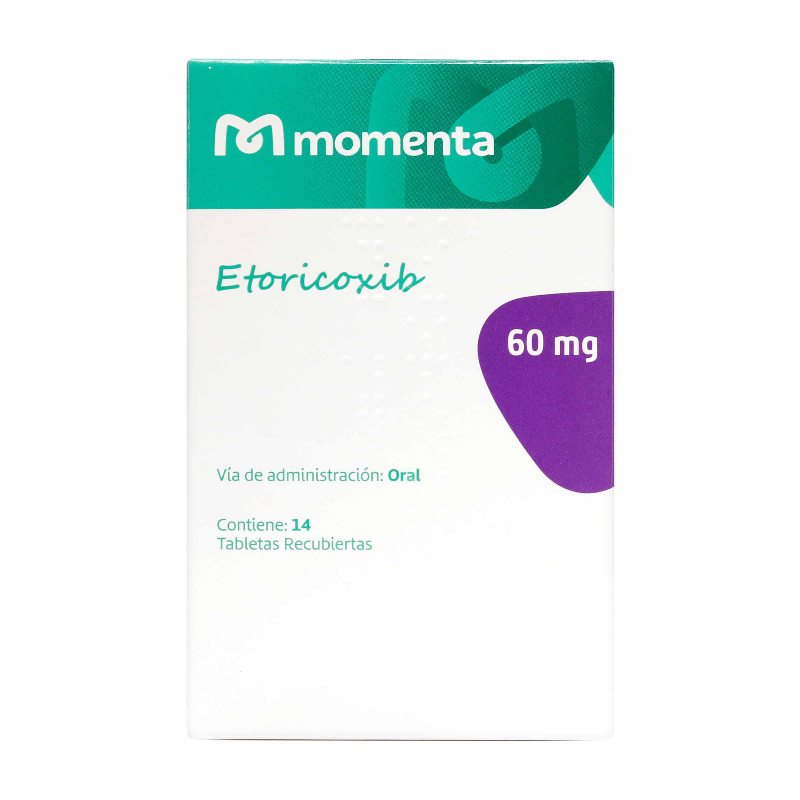 ETORICOXIB 60 MG 14 TABLETAS MOMENTA
