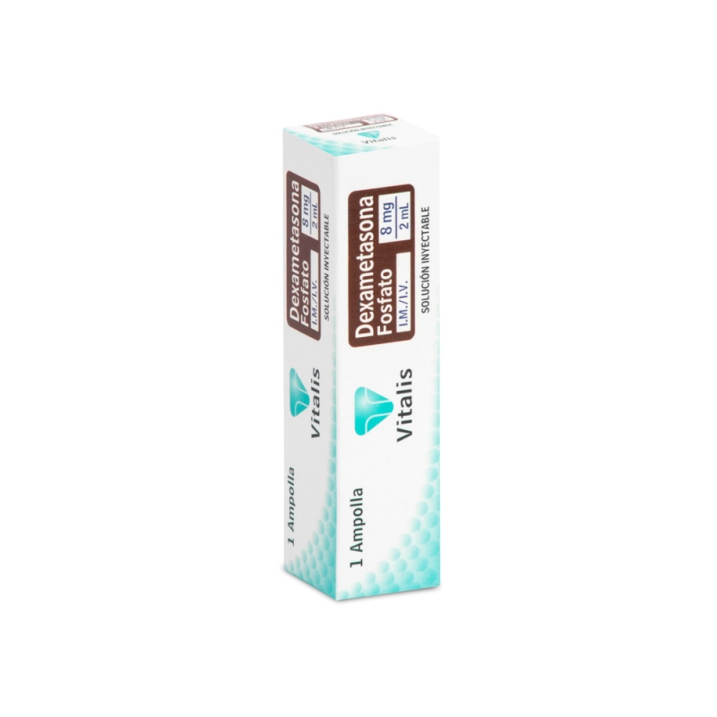 DEXAMETASONA 8MG/2ML 1 AMPOLLA VT