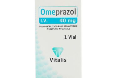 OMEPRAZOL 40MG/1.5ML 1 AMPOLLA VT