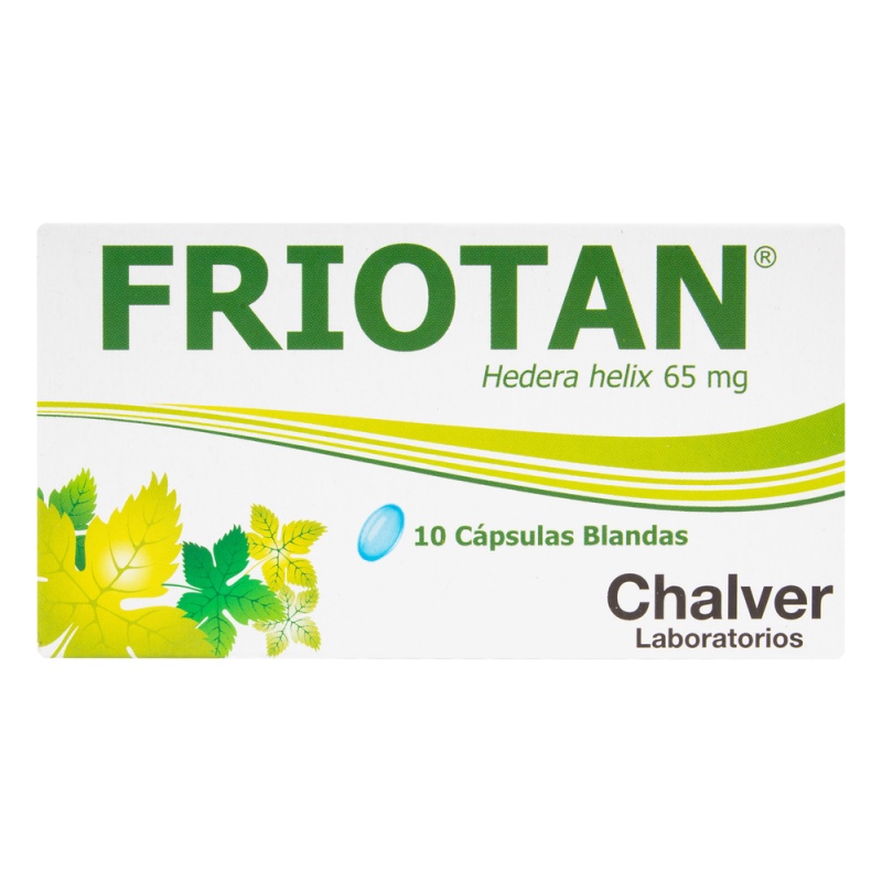 FRIOTAN HEDERA HELIX 65MG 10 CAPSULAS