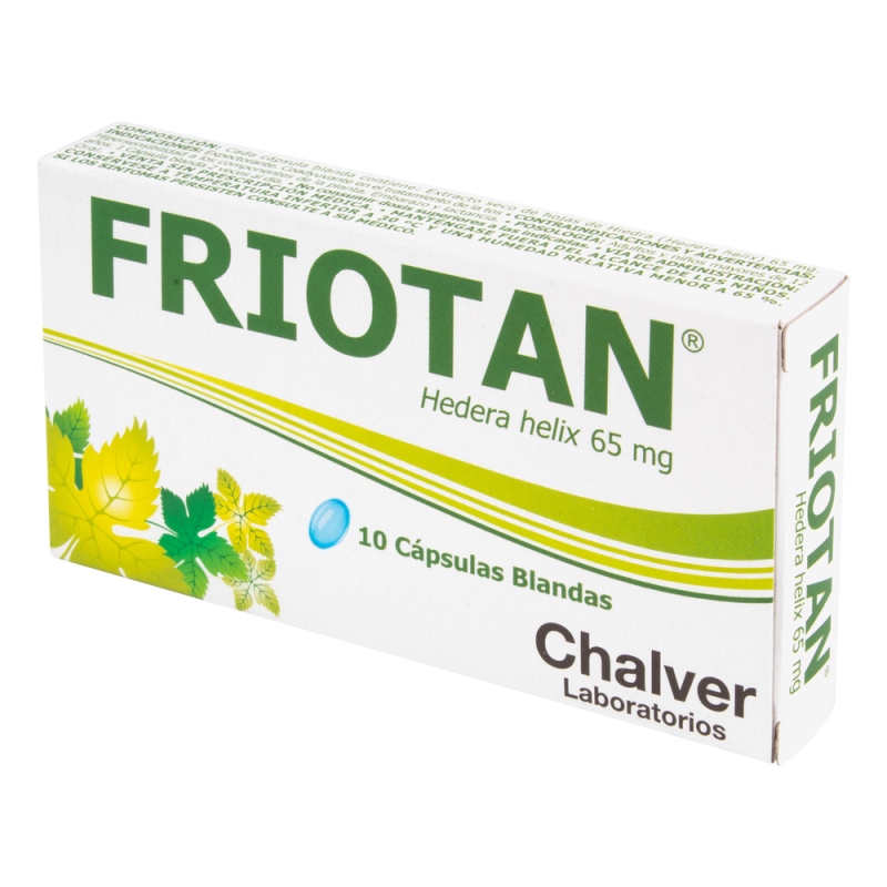 FRIOTAN HEDERA HELIX 65MG 10 CAPSULAS - Imagen 2