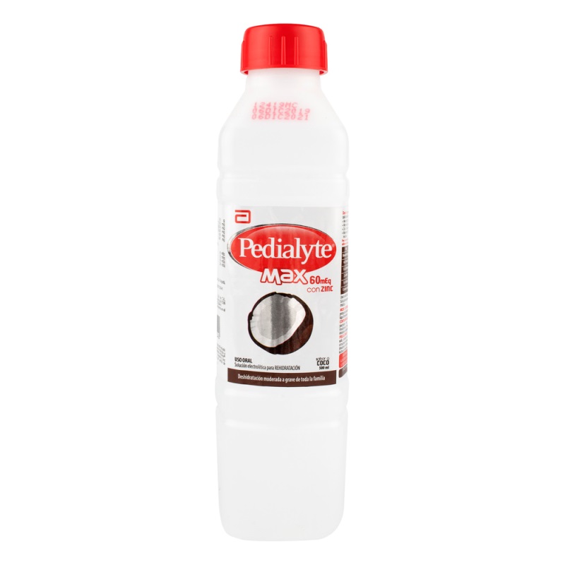 PEDIALYTE MAX ZINC 60 COCO 500 ML(PDC)