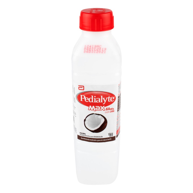 PEDIALYTE MAX ZINC 60 COCO 500 ML(PDC) - Imagen 2