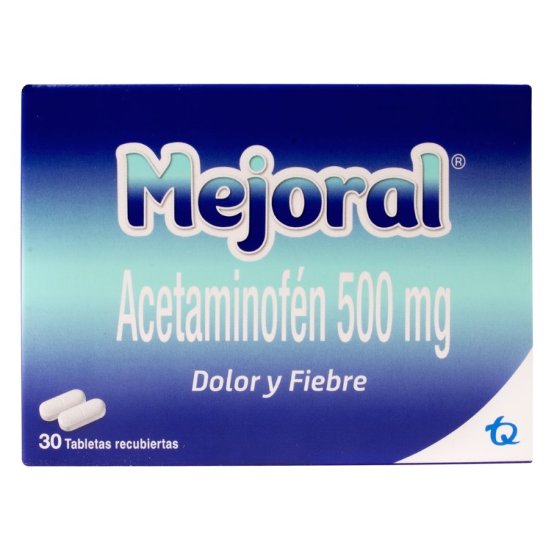 MEJORAL 500MG 30 TABLETAS