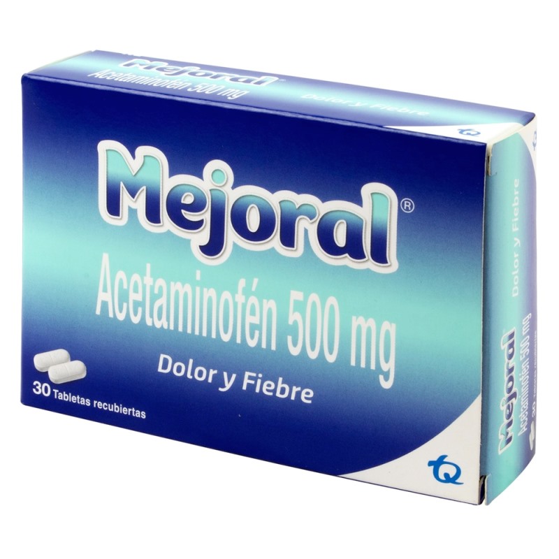 MEJORAL 500MG 30 TABLETAS - Imagen 2